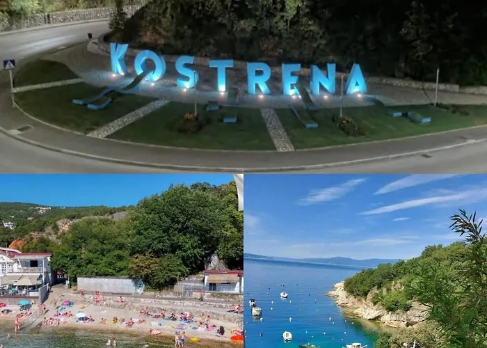Ela, Rijeka Апартаменты Кострена